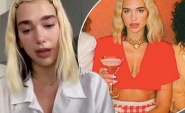 Dua Lipa nuk i mban lotët teksa flet për gjendjen e coronavirusit: Do ta lansoj më herët albumin me shpresën t’ju sjell pak lumturi