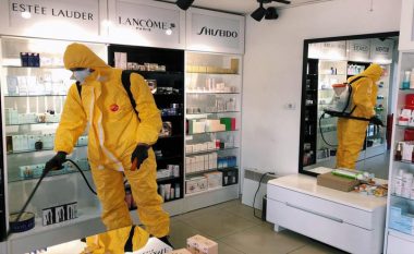 EBC Cosmetics vazhdon punën pas dezinfektimit të pikave në Prishtinë