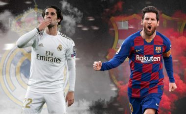 Real Madrid – Barcelona, formacionet e mundshme të El Clasicos numër 180 në La Liga