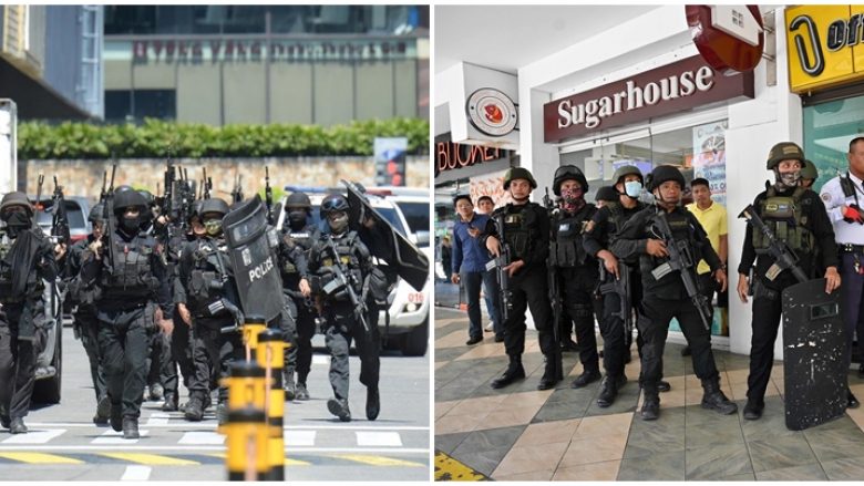 Dramë në Filipine, burri i armatosur mban peng 30 persona brenda qendrës tregtare – raportohet për të lënduar