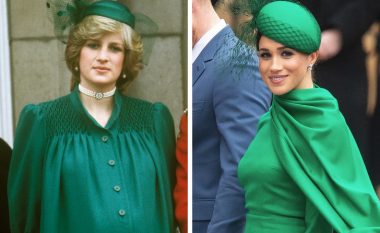 Tetë veshjet që Kate Middleton dhe Meghan Markle rikrijuan nga pricesha Diana