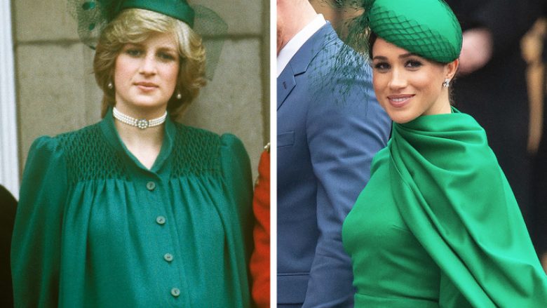 Tetë veshjet që Kate Middleton dhe Meghan Markle rikrijuan nga pricesha Diana