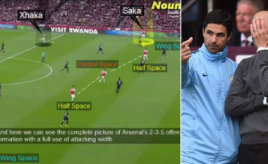 Analiza e taktikave tregon se si Mikel Arteta e ka transformuar lojën e Arsenalit në atë si të Manchester Cityt
