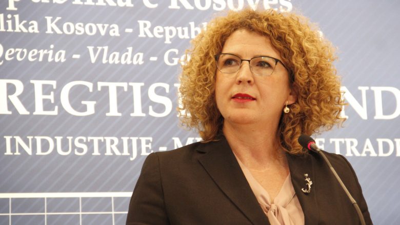 Ministrja Hajdari sot flet për heqjen e taksës për lëndën e parë që importohet nga Serbia dhe Bosnja