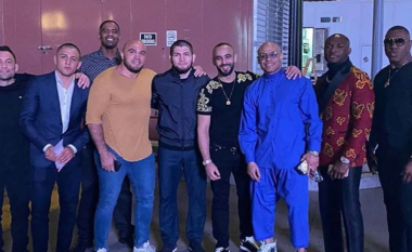 Ilir Latifi i jep mbështetje të madhe Khabib Nurmagomedovit para përballjes me Tony Ferguson në UFC 249