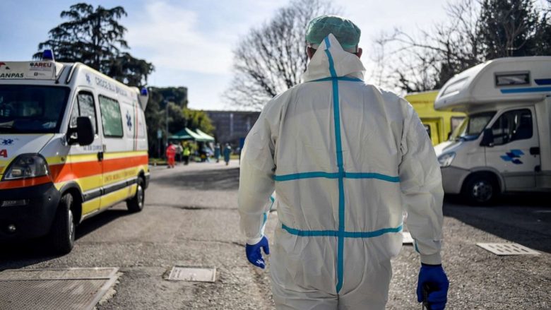 Bie numri ditor i të vdekurve nga coronavirusi në Itali – 542 viktima brenda 24 orëve