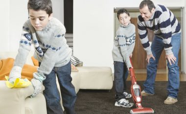 Prindër, e keni gabim nëse fëmijët nuk i angazhoni në punët shtëpiake: Etika e punës është e rëndësishme që nga fëmijëria