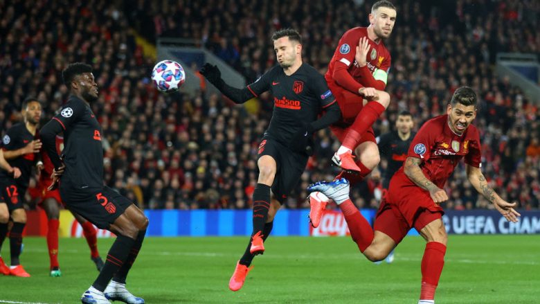 Nuk përcaktohet fituesi brenda 90 minutash, derbi mes Liverpoolit dhe Atleticos në Ligën e Kampionëve shkon në vazhdime
