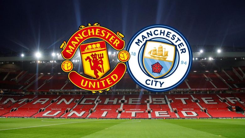 Man Utd – Man City, formacionet zyrtare të derbit të javës në Ligën Premier