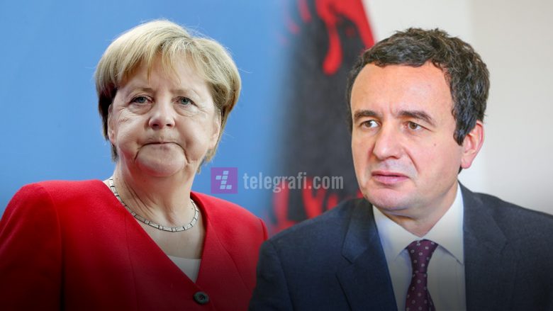Bisedojnë Merkel dhe Kurti, pajtohen për vazhdimin e dialogut Kosovë-Serbi