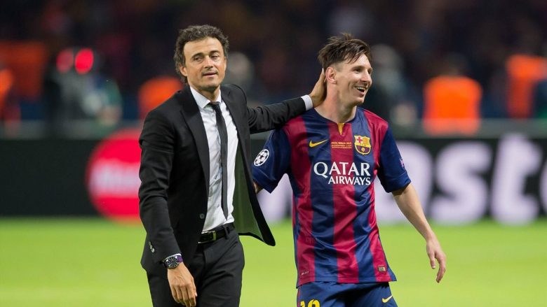 Luis Enrique: Messi kishte vetëm një lojtar të afërt me talentin e tij te Barcelona