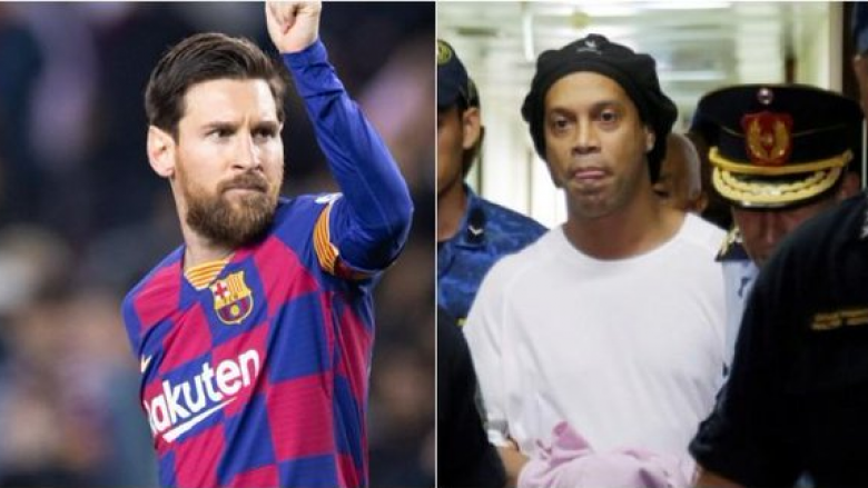Messi i gatshëm të paguajë një shumë të majme, vetëm që Ronaldinho të lirohet nga burgu