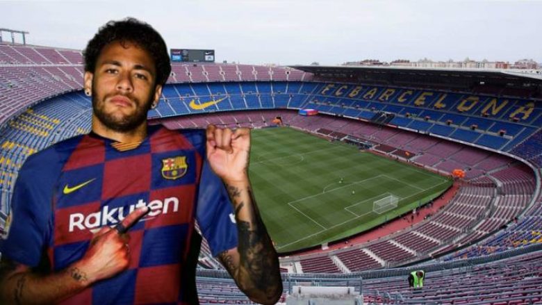 Barcelona planifikon të ofrojë dy lojtarë dhe para për rikthimin e Neymarit në Camp Nou