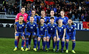 Përfaqësuesja e Kosovës në konkurrencën e femrave zhvillon stërvitjen e fundit para ndeshjes së kundër Sllovenisë