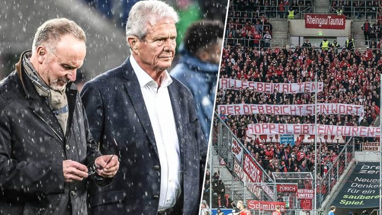 Rummenigge shpërthen ndaj tifozëve të tyre: Jemi të turpëruar nga këta idiotë, kjo është ana e shëmtuar e Bayernit