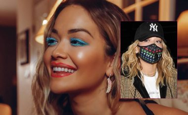 Rita Ora me masa mbrojtëse nga coronavirusi