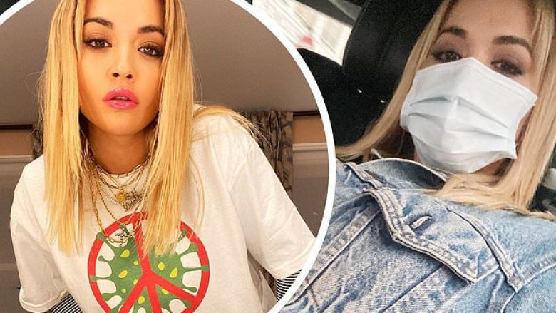 Rita Ora krijon një emblemë të re që synon të mbledhë para për të ndihmuar në luftimin e përhapjes së coronavirusit