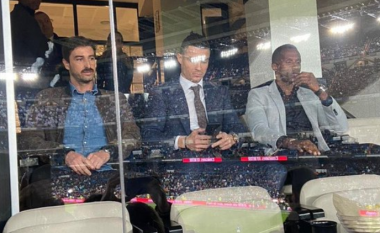 Cristiano Ronaldo fotografohet në Bernabeu – nga vendi ku e po shikon El Clasicon