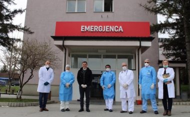 Haziri viziton Klinikën Infektive: S’ka asnjë rast të dyshimtë me Covid-19