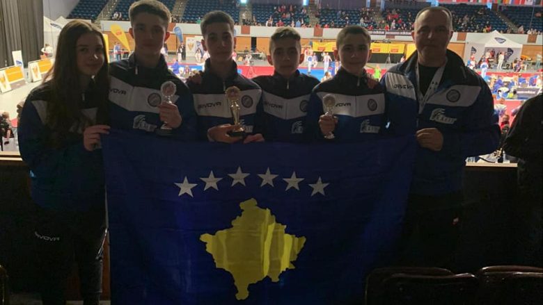 Taekwondistët e rinj të Kosovës fituan tri medalje në “German Open 2020”