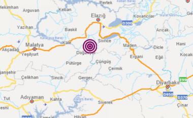 Tërmet në provincën Elazıg të Turqisë – mediat japin detajet