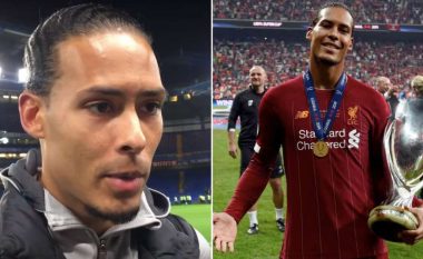 Van Dijk godet kritikët që thonë se Liverpooli do ta mbyll sezonin vetëm me titullin e Ligës Premier