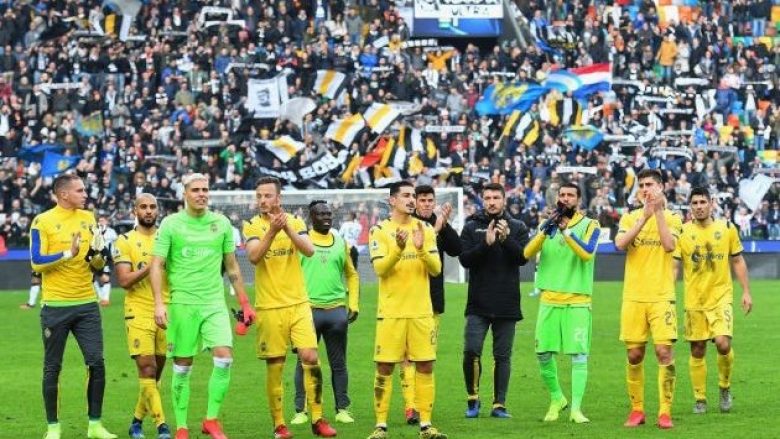 Ekipi i Amir Rrahmanit, Hellas Verona konfirmon rastin e parë me coronavirus