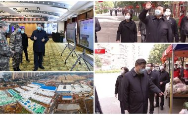 Kina po bëhet gati të shpall “fitoren” ndaj coronavirusit, presidenti kinez viziton qytetarët e Wuhanit – autoritetet mbyllin të gjitha spitalet e përkohshme