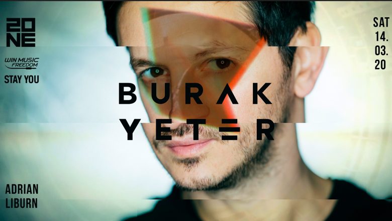 DJ i famshëm turk, Burak Yeter më 14 mars në “Zone Club”