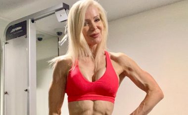 Edhe në moshën 63-vjeçare nuk ndalet së ushtruari: Kjo gjyshe tregon se si ta formojmë trupin në karantinë