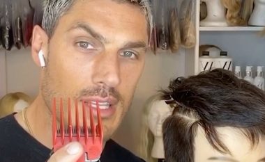 Floktari i preferuar i Kim Kardashian, J.Lopez, Dua Lipës, tregon si të prisni flokët e burrave në shtëpi