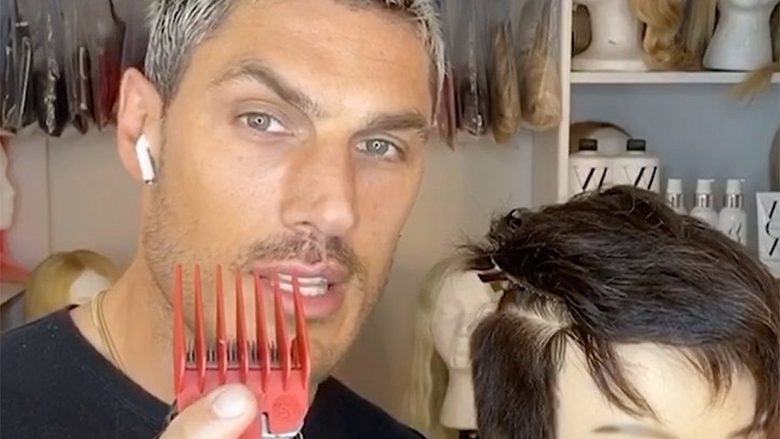 Floktari i preferuar i Kim Kardashian, J.Lopez, Dua Lipës, tregon si të prisni flokët e burrave në shtëpi