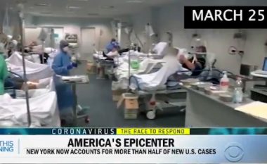 Pamjet e filmuara brenda një spitali në Bergamo i raportuan sikur të ishin në Nju Jork, CBS kërkon falje – thonë se ishte gabim teknik