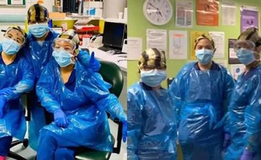 Pozuan të “veshura” me qese të najlonit në mungesë të pajisjeve adekuate, infektohen me COVID-19 infermieret britanike