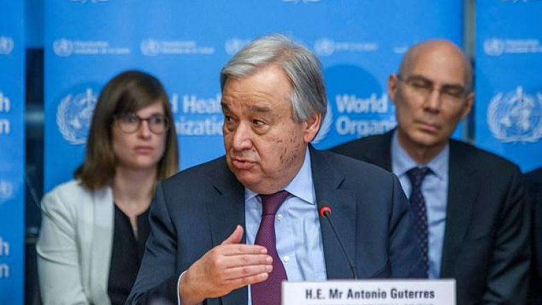 Sekretari i Përgjithshëm i Kombeve të Bashkuara: Coronavirusi është kërcënimi më i madh global që nga Lufta e Dytë Botërore  