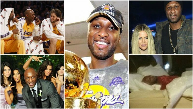 Ngritja dhe rënia e Lamar Odom: Dy herë kampion i NBA, i varur nga droga, mbi 2 mijë femra në jetë dhe divorci me njërën nga motrat Kardashian
