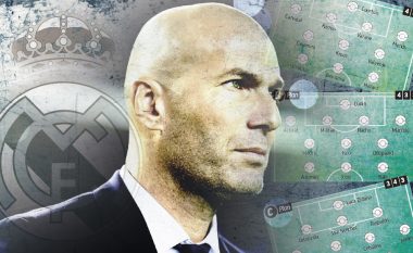 Zinedine Zidane ka në dispozicion dhjetëra lojtarë dhe tri formacione – vera do të jetë e vështirë për të zgjedhur te Real Madridi