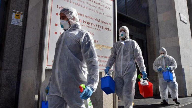 Në Itali numri i të infektuarve po bie, por numri i vdekjeve mbetet i lartë