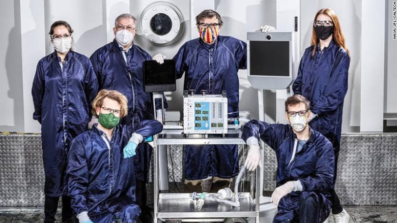 NASA bën gati për 37 ditë respiratorin e ri për të infektuarit me COVID-19