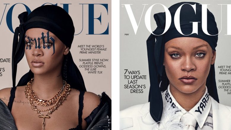 Rihanna shkruan historinë me paraqitjen e saj në kopertinën e ‘British Vogue’