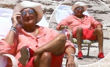 Rod Stewart shijon një ditë të nxehtë në ‘West Palm Beach’ gjatë periudhës së izolimit