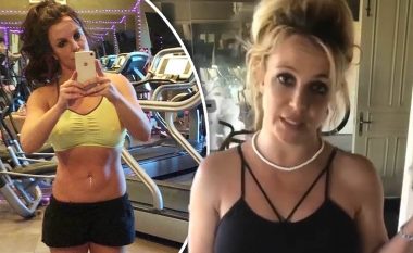 Britney Spears dogji aksidentalisht palestrën e saj në shtëpi