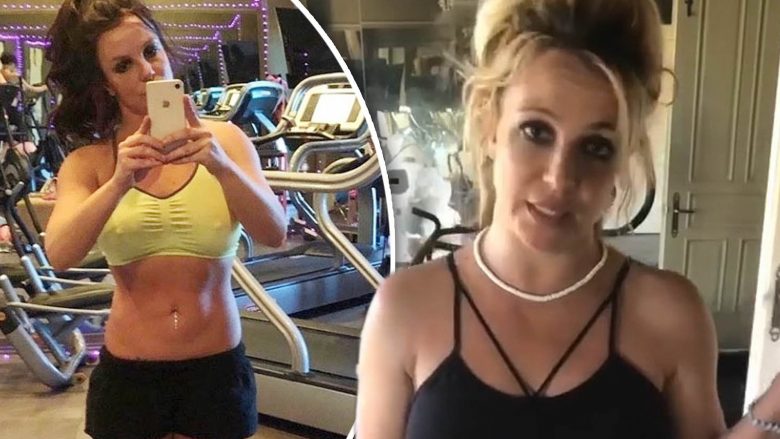 Britney Spears dogji aksidentalisht palestrën e saj në shtëpi