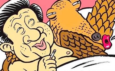 ‘Charlie Hebdo’ provokon sërish, kësaj radhe me karikaturë për presidentin kinez dhe kafshën që shpërndau COVID-19 tek njerëzit