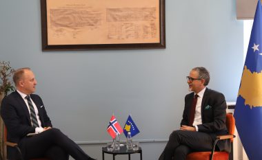 Vitia takoi ambasadorin norvegjez, falënderoi Norvegjinë për kontributin e saj në luftimin e pandemisë