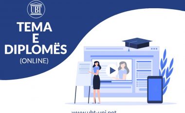 UBT ka krijuar sistem online për mbrojtjen e temave të diplomës