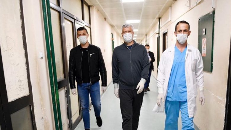 Presidenti Thaçi lirohet nga spitali