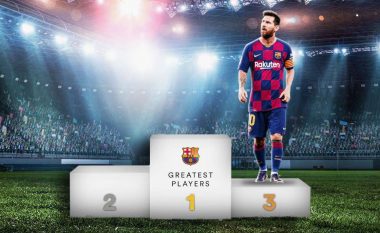 Fansat renditin 30 lojtarët më të mirë në histori të Barcelonës - Lionel Messi i treti, vendi i parë befasi totale