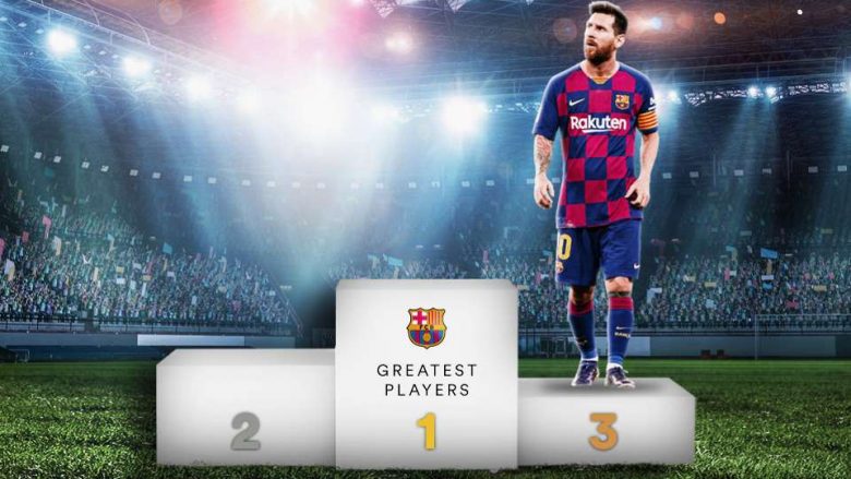 Fansat renditin 30 lojtarët më të mirë në histori të Barcelonës – Lionel Messi i treti, vendi i parë befasi totale