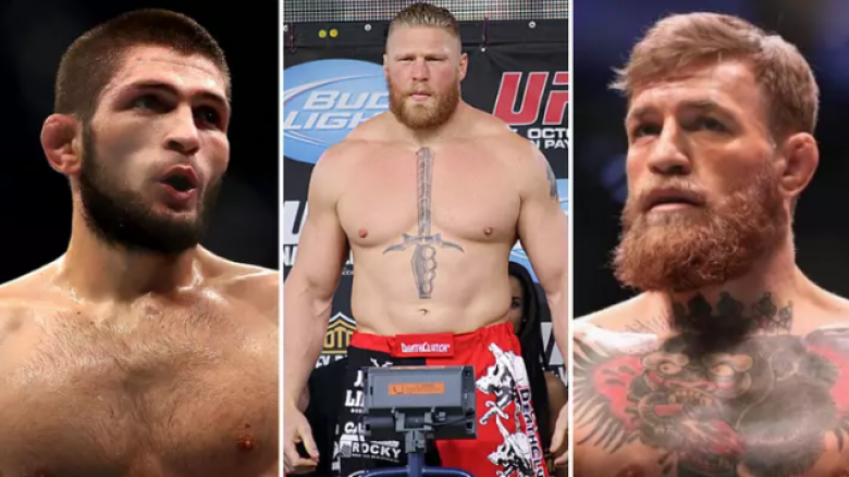 Renditja e 60 luftëtarëve që fitojnë më së shumti nga UFC – njëri është i pa konkurrencë